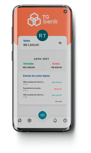 Digital Bank | Conta Pré-Paga bank